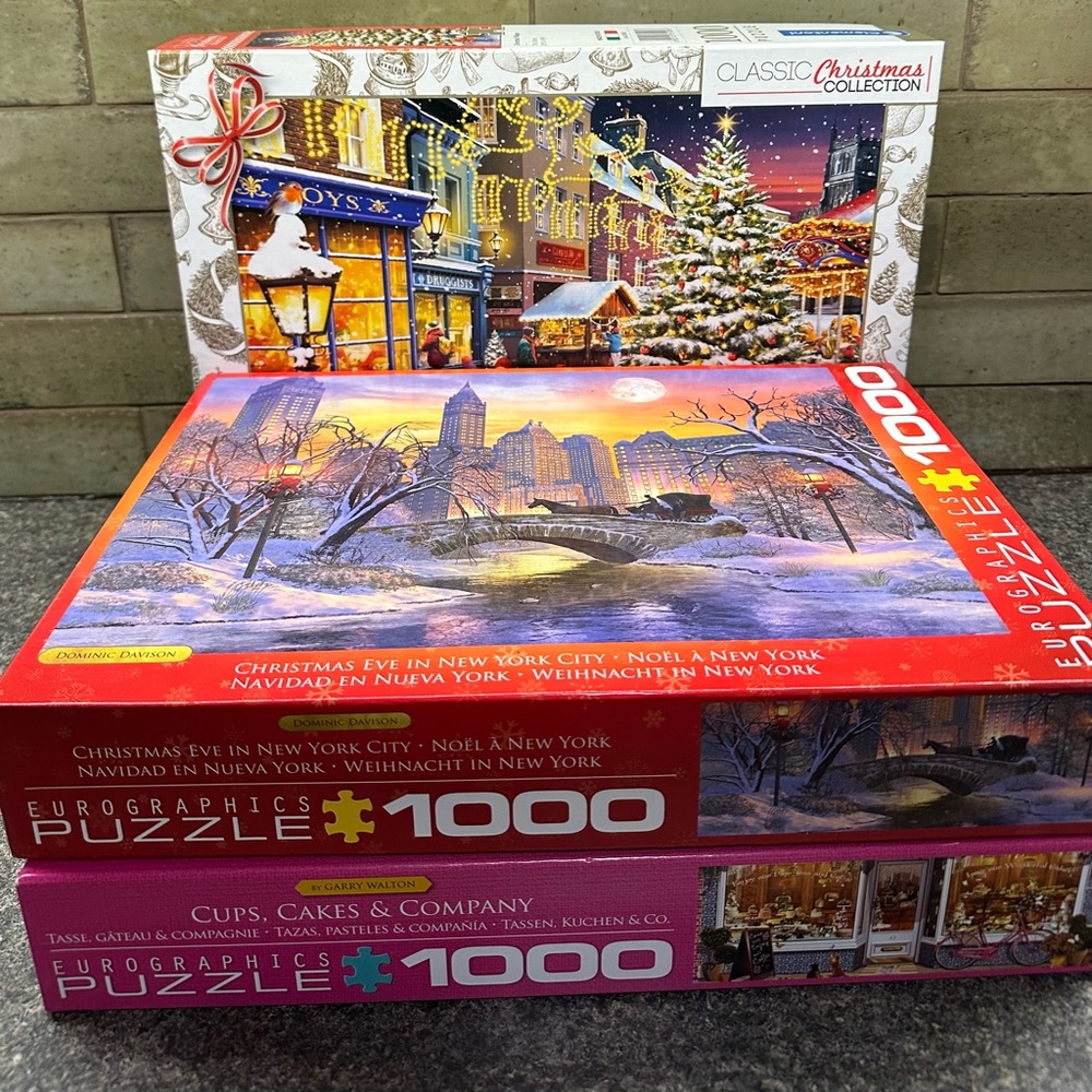 Eurographics Clementoni Puzzle Bundle